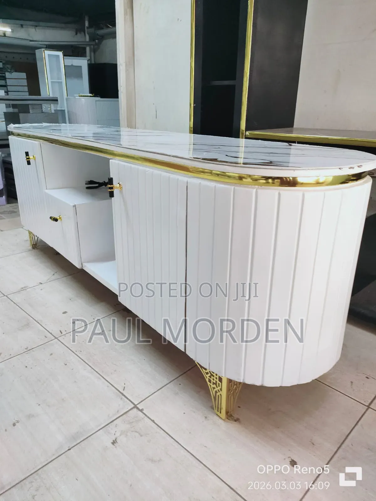 Gold Stands Drawers Tv Stands Ready-Made Tv Stands