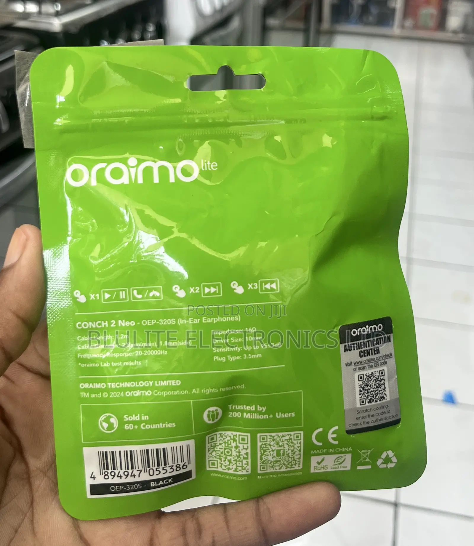 Oraimo Earphones