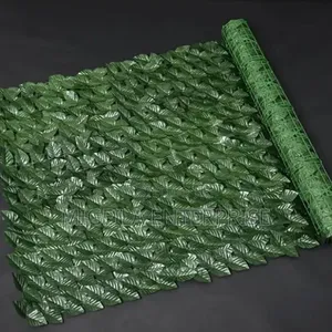 Artificial Leaf Privacy Fence
