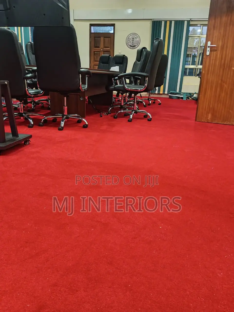 Premium Red Vip Carpet for Office and Boardroom Interiors