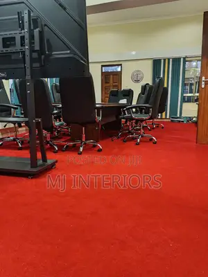 Premium Red Vip Carpet for Office and Boardroom Interiors