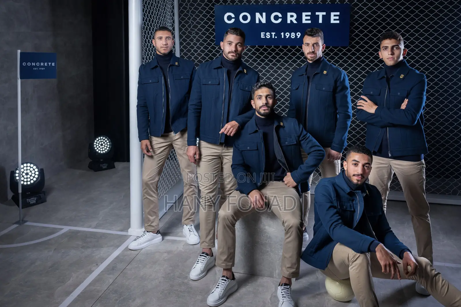 Premium Concrete Brand Jacket (Official Al Ahly Sc Outfitter)