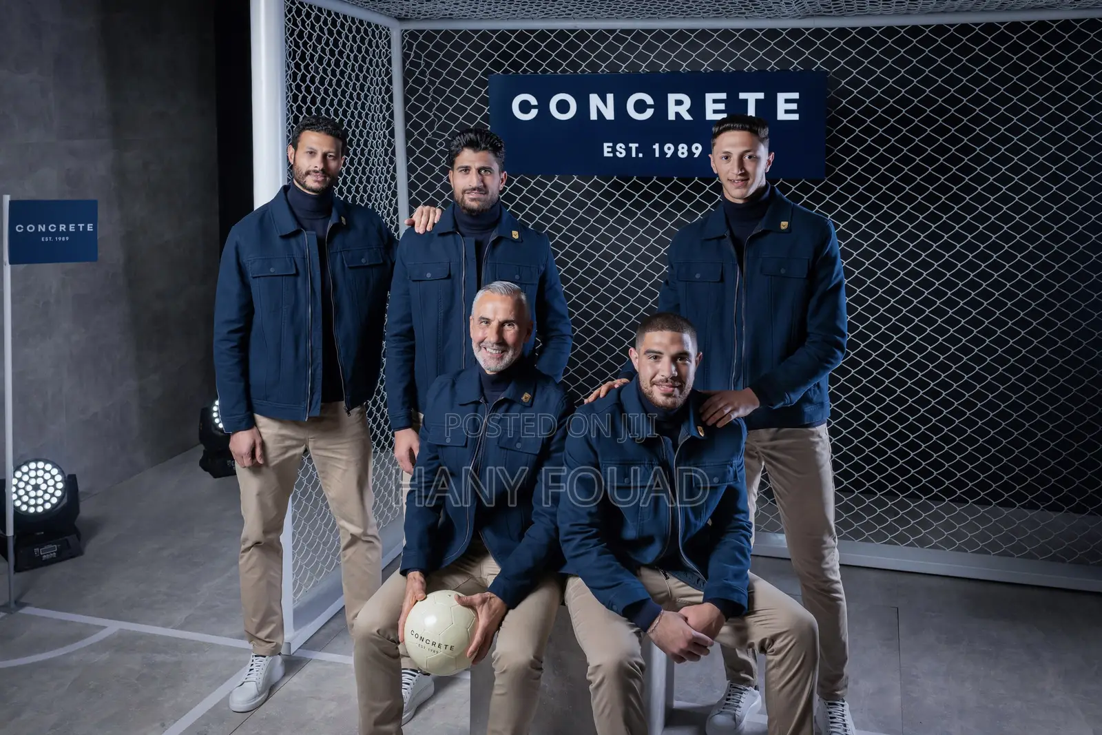 Premium Concrete Brand Jacket (Official Al Ahly Sc Outfitter)