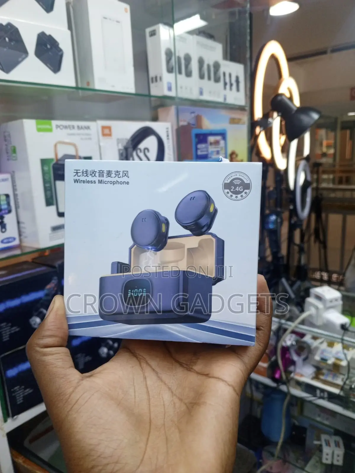 Q8 2.4ghz Wireless Microphone For Youtube Tiktok Live