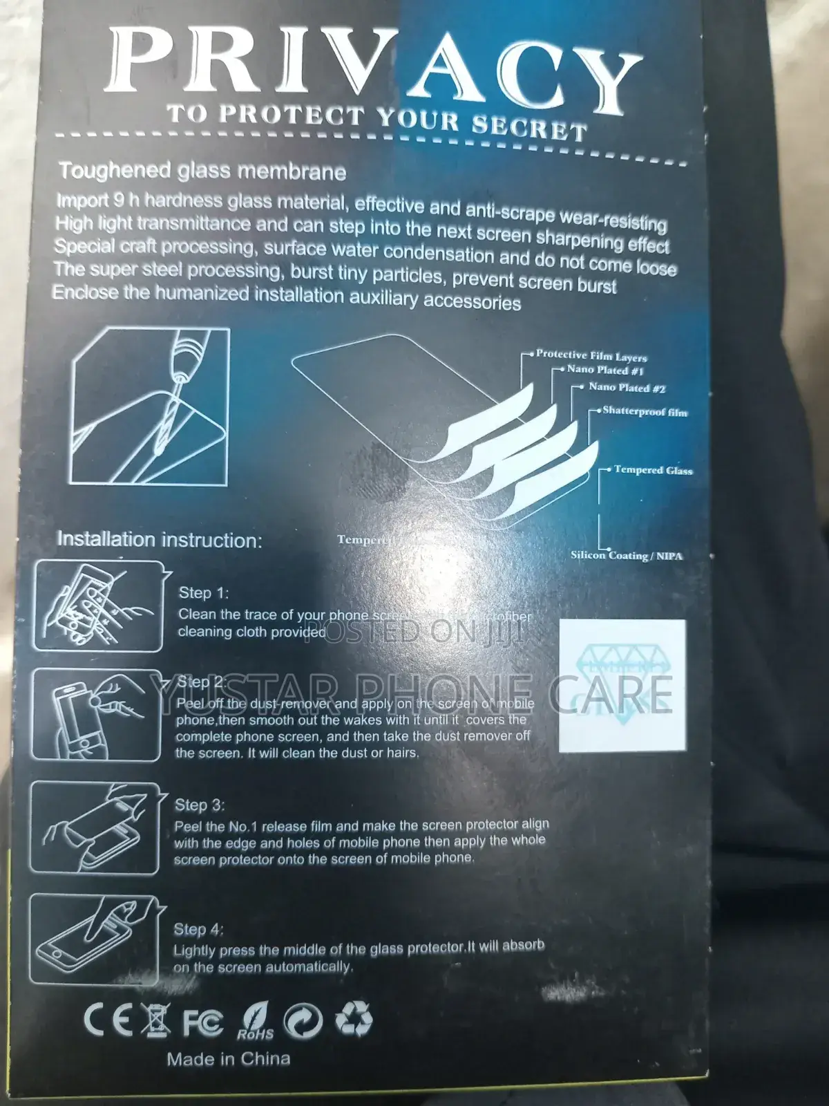 Tecno Camon 11 Screen Protector