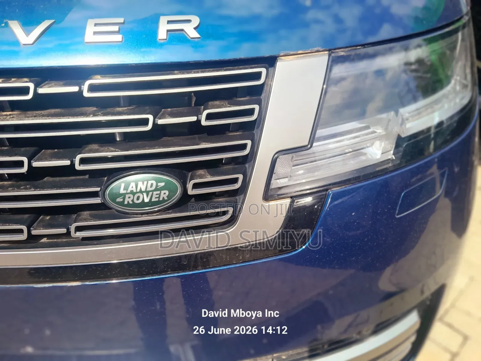 Land Rover Range Rover 2021 Blue