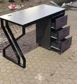Metallic Study Table/Desk and Mobile Drawers