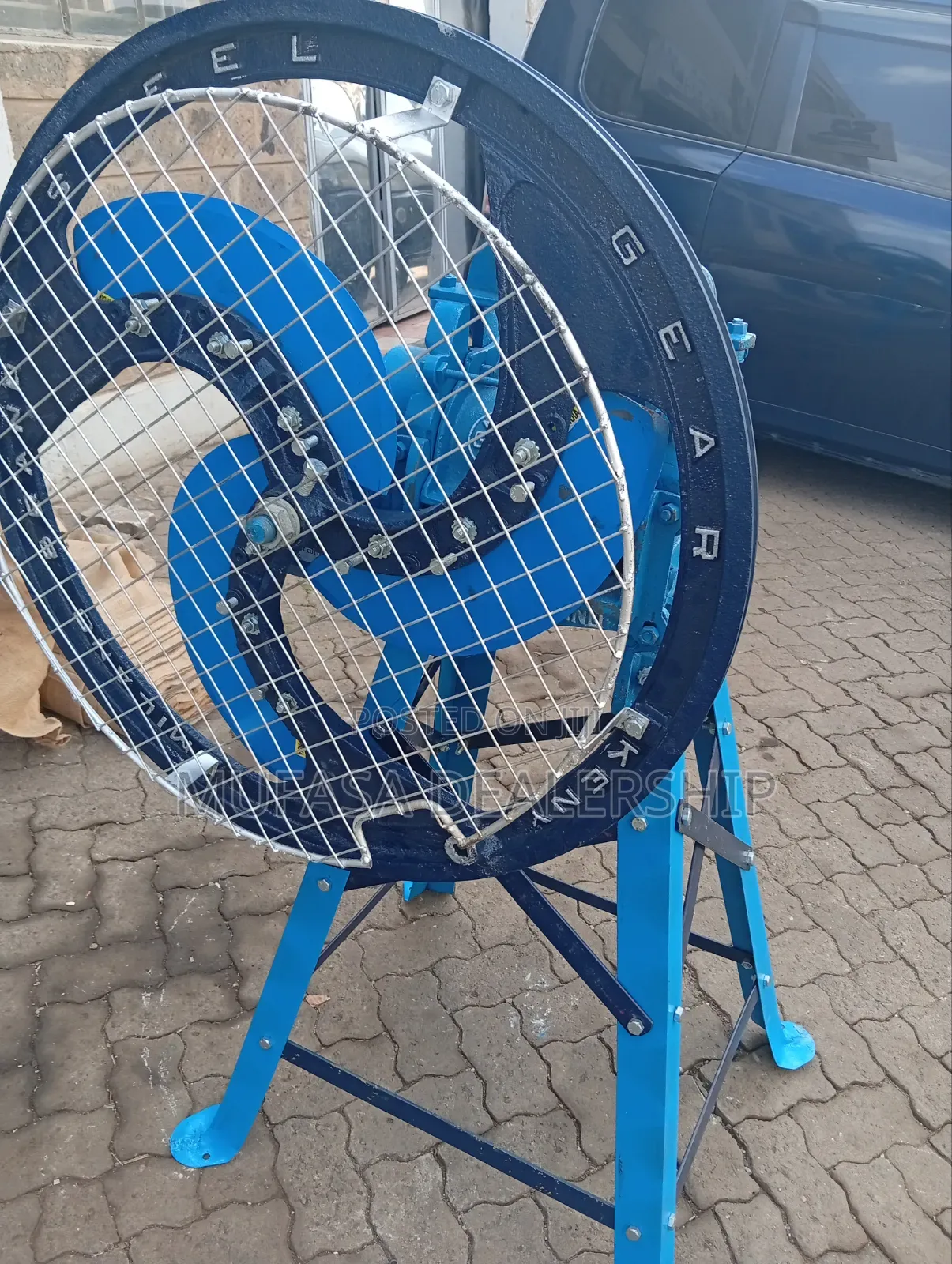 Steel Gear Chaff Cutter Machine