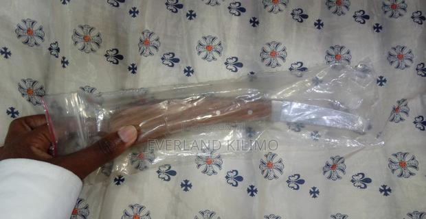 Double Handed Hoof Knife With Wooden Handle