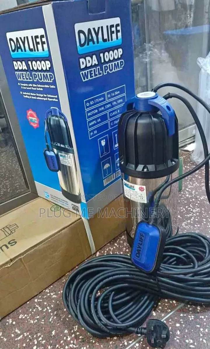 Heavy Duty Dda 1000p Dayliff /High Pressure Submersible Pump