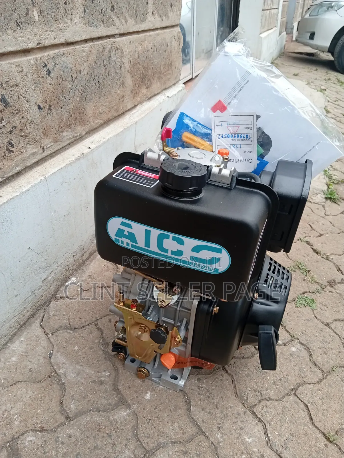 Aico Heavy Utility Diesel Engine 7hp Machine