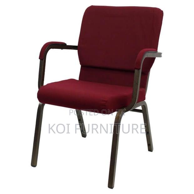 Office Chairs; Fabic Arned Conference Events Office Chairs - thumbnail 3