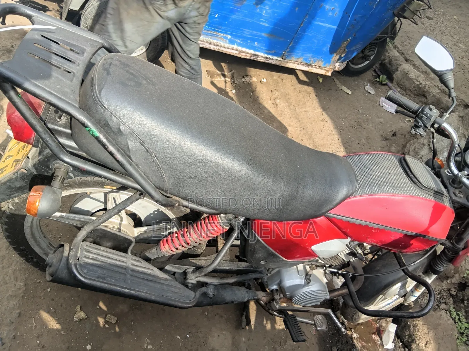 TVS HLX Plus ES 2015 Red