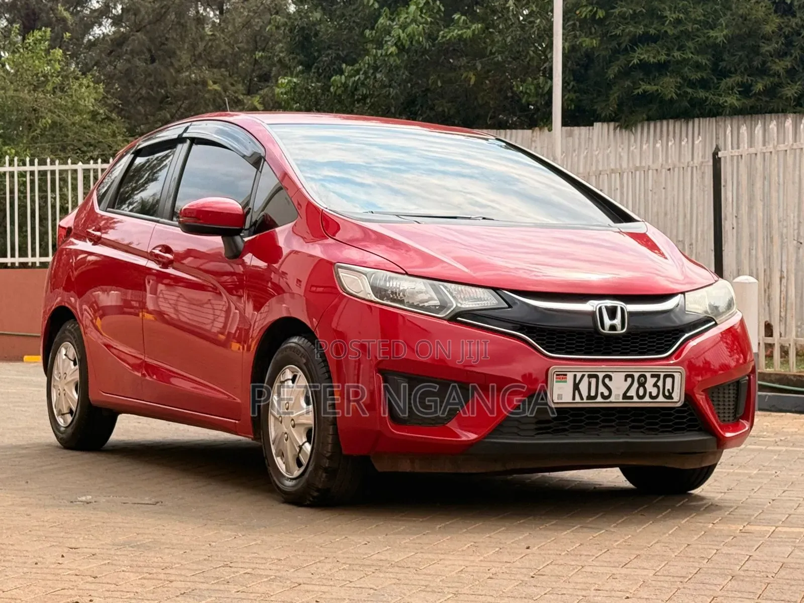 Honda Fit 2017 Red