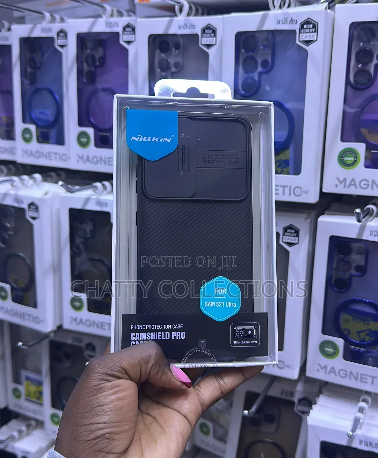 Samsung S21 Ultra Nilkin Camshield Pro Back Cover