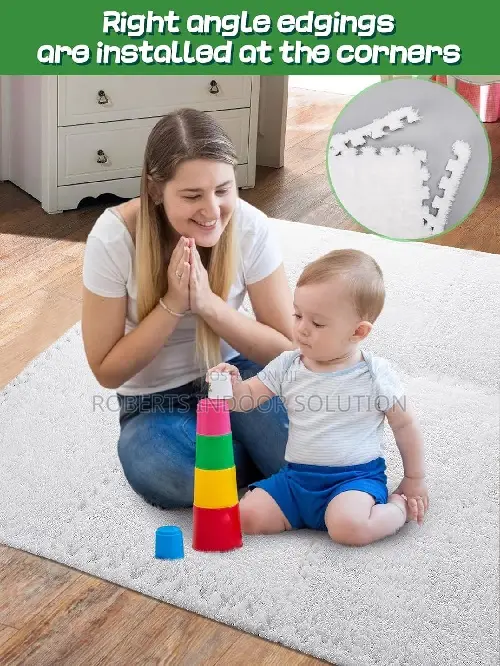 Interlocking Floor Mats, Foam Mats for Floor Baby With Edgings