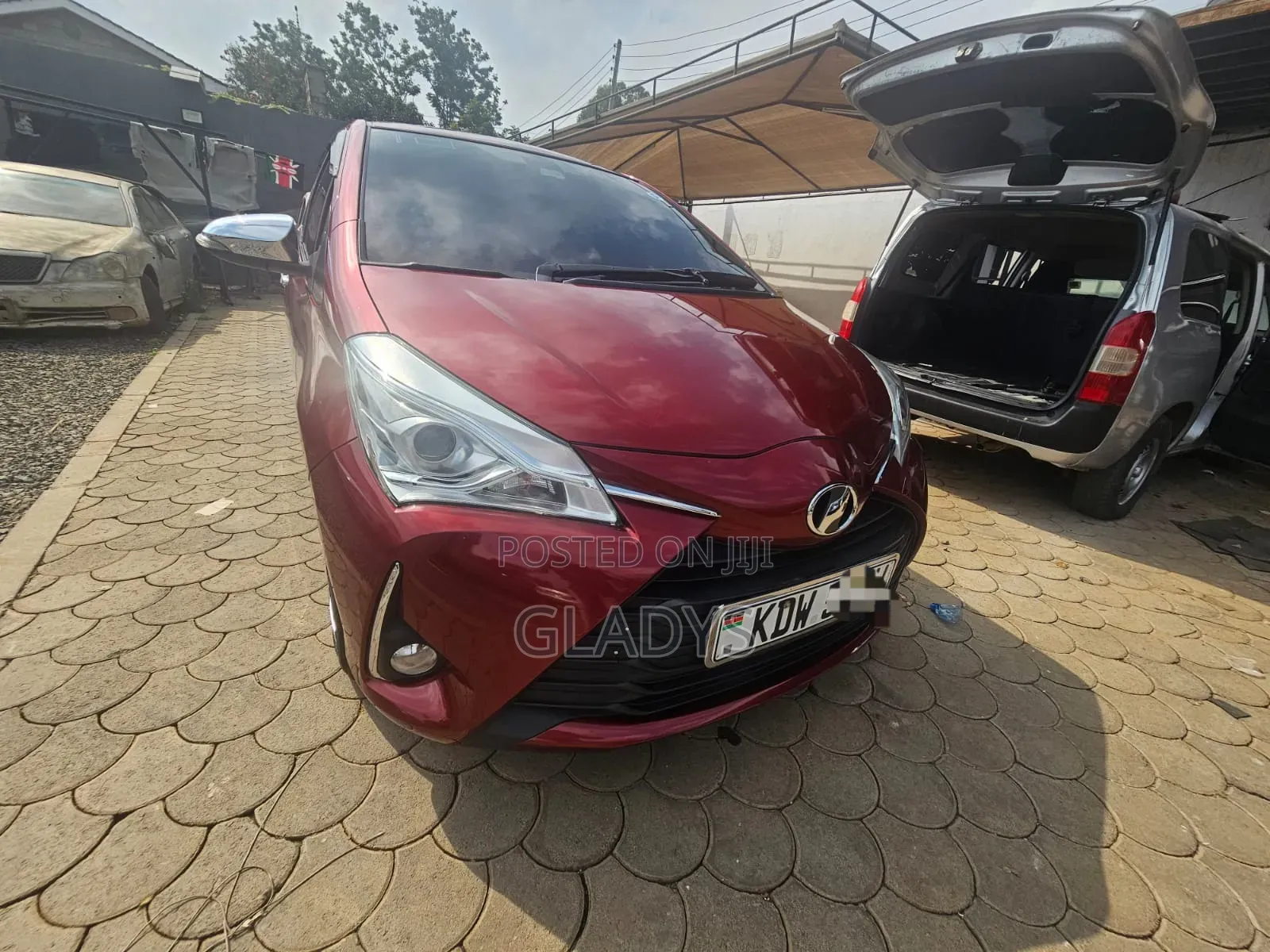 Toyota Vitz 2019 Red