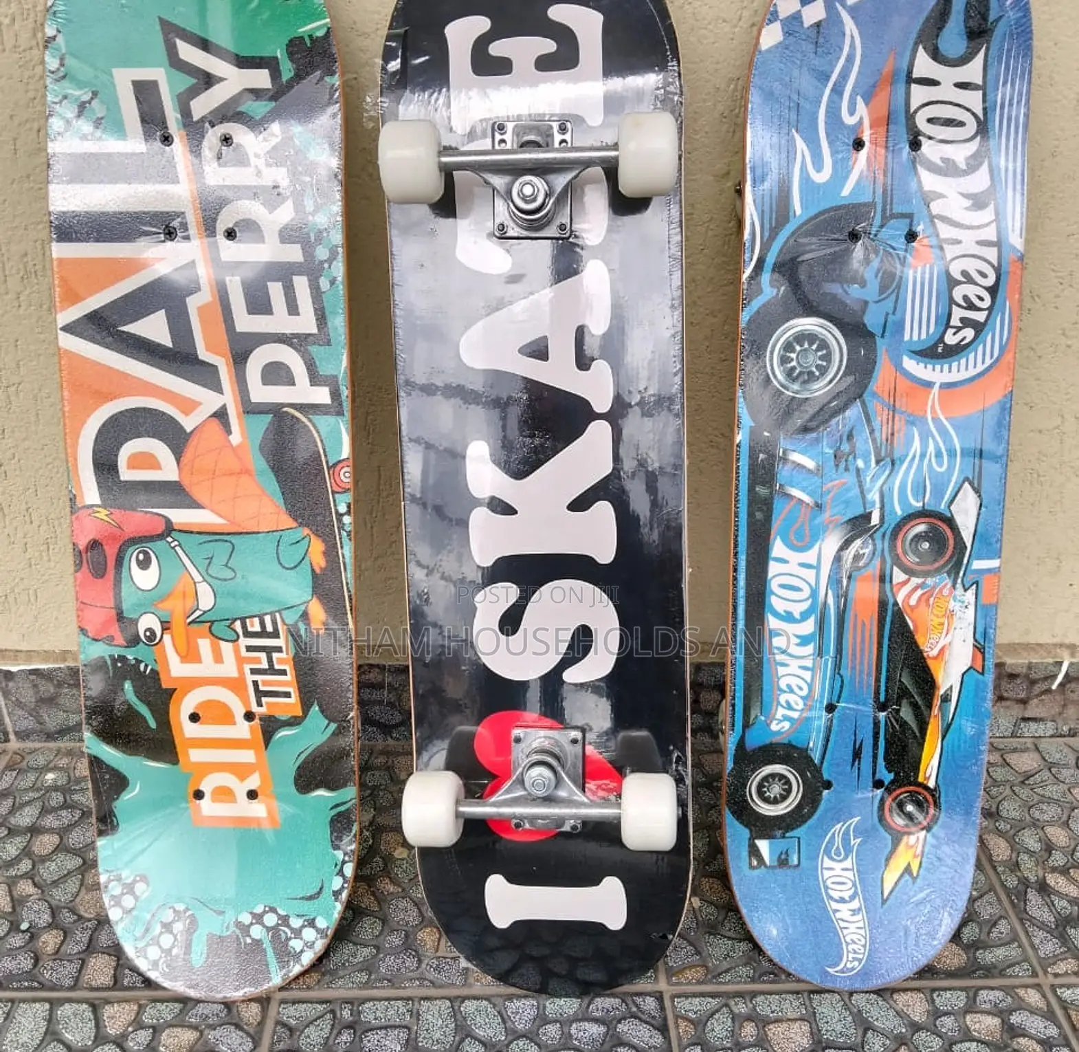 Skateboard With Pu Wheels