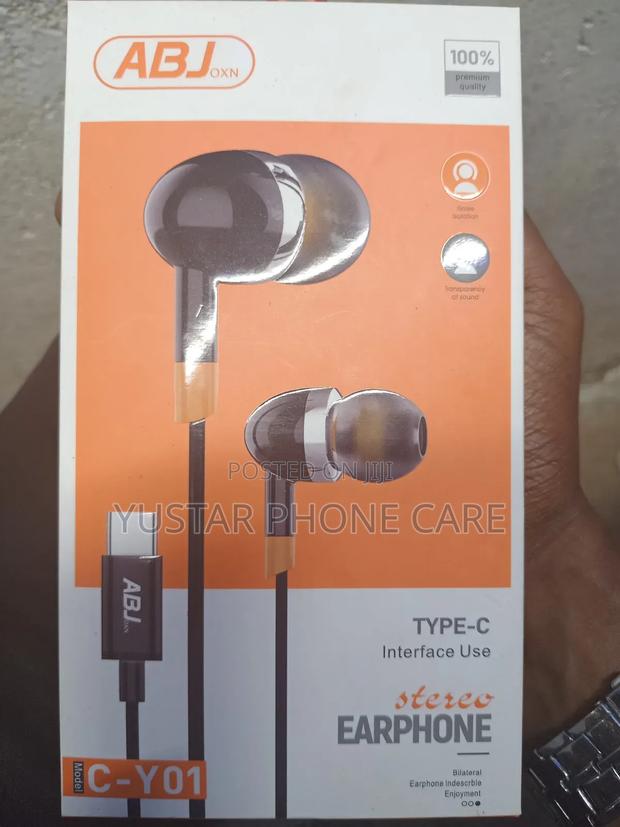 Abjoxn Wired Type C Headphones