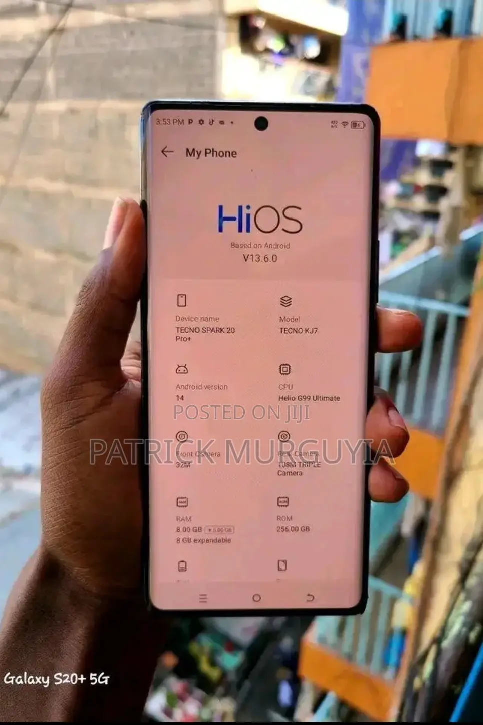 Tecno Spark 20 Pro Plus 256 GB Gray