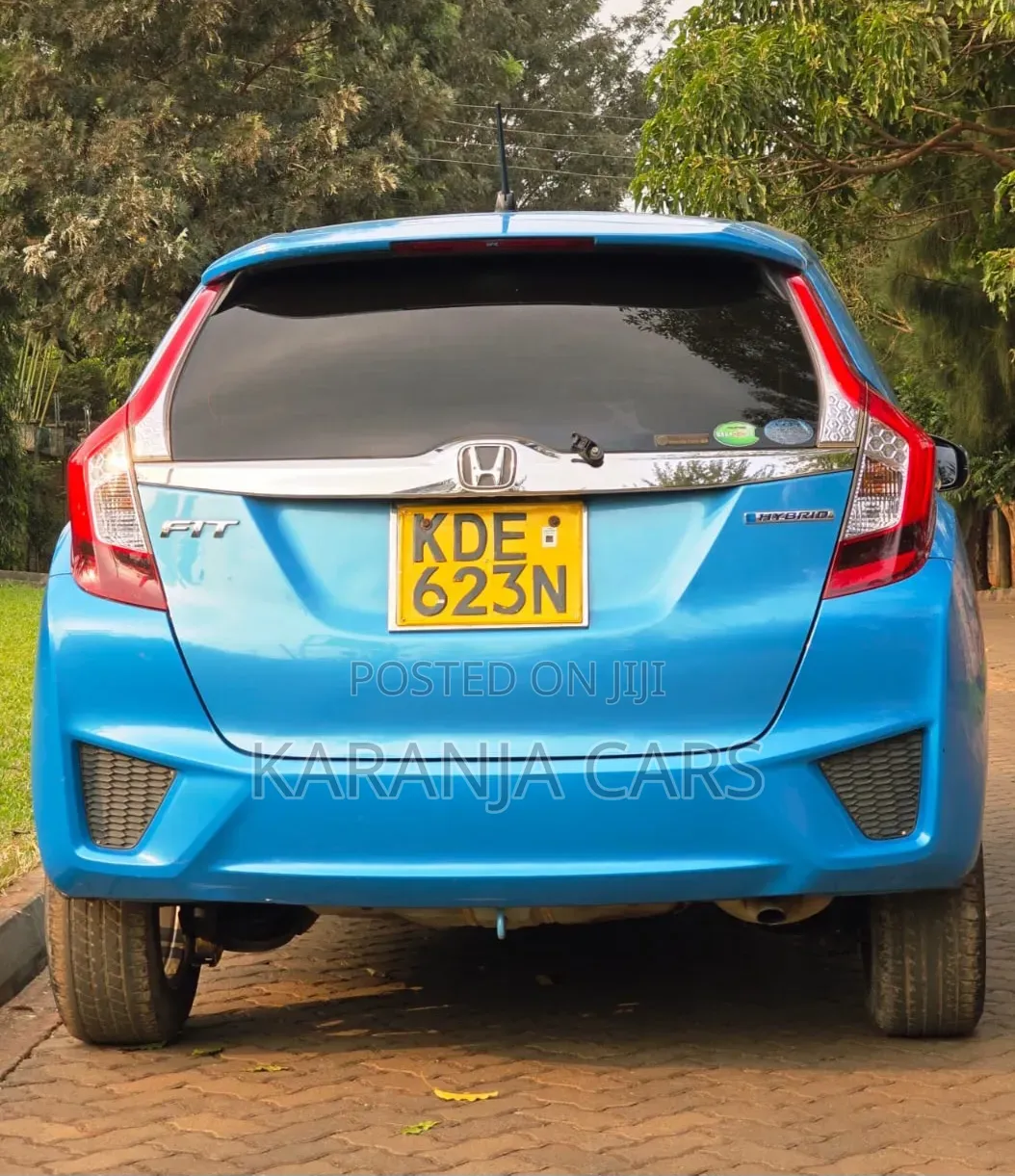 Honda Fit 2015 Blue