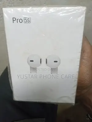 Pro 5s White Wireless Ear Buds
