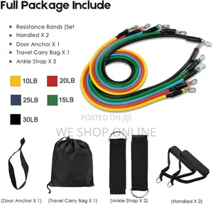 11pcs/Set Resistance Bands