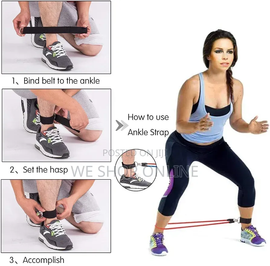 11pcs/Set Resistance Bands
