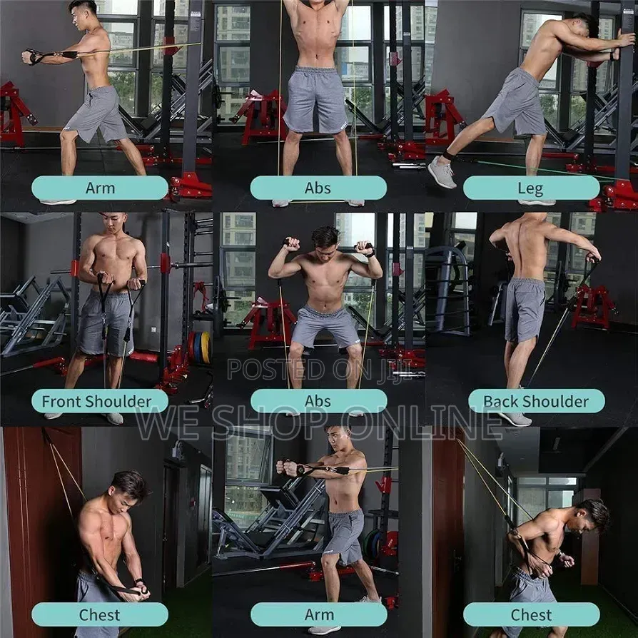11pcs/Set Resistance Bands