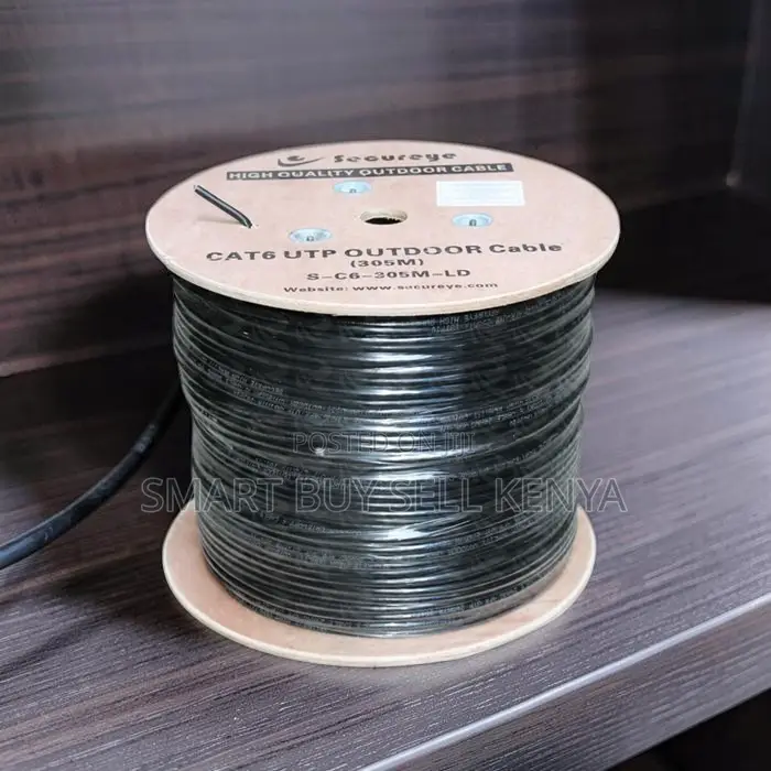 High Bandwidth 305m Outdoor Utp Cat 6 Networking Lan Cable Roll