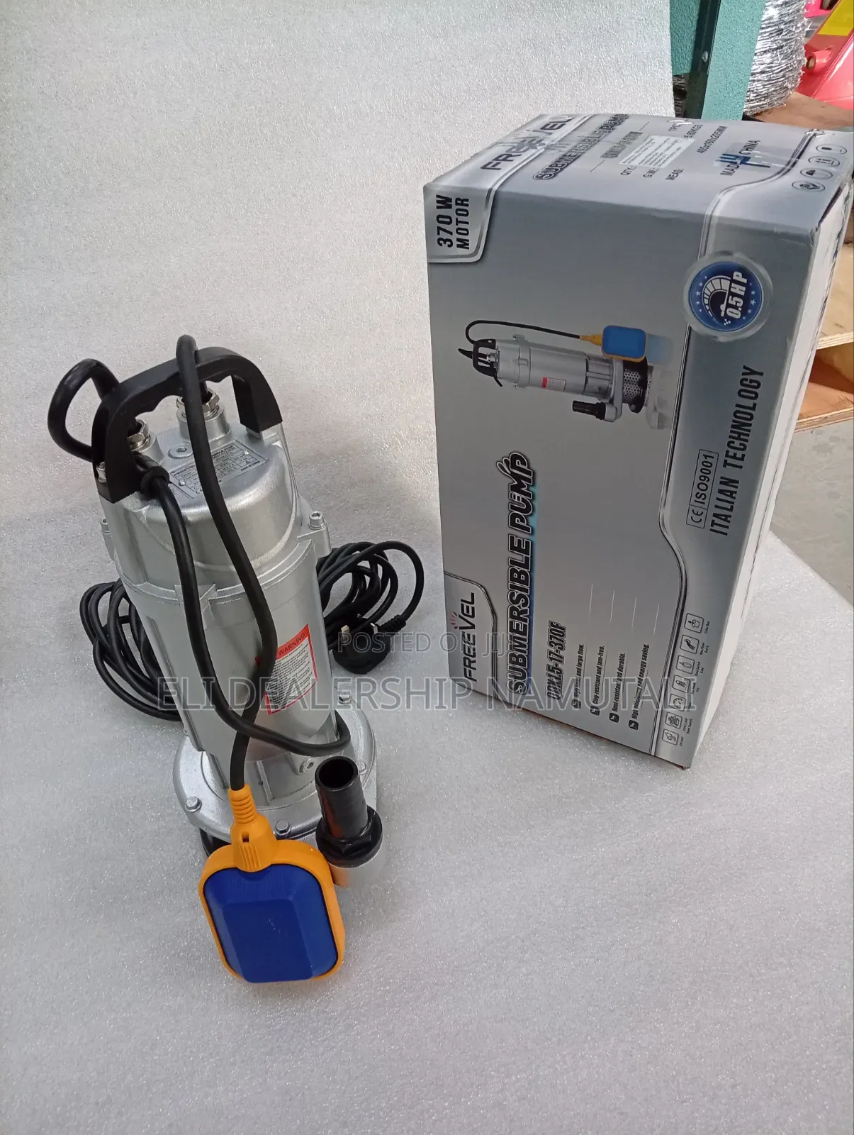 Freevel 370w Water Pump for Irrigation, Fish Ponds Water Tanks