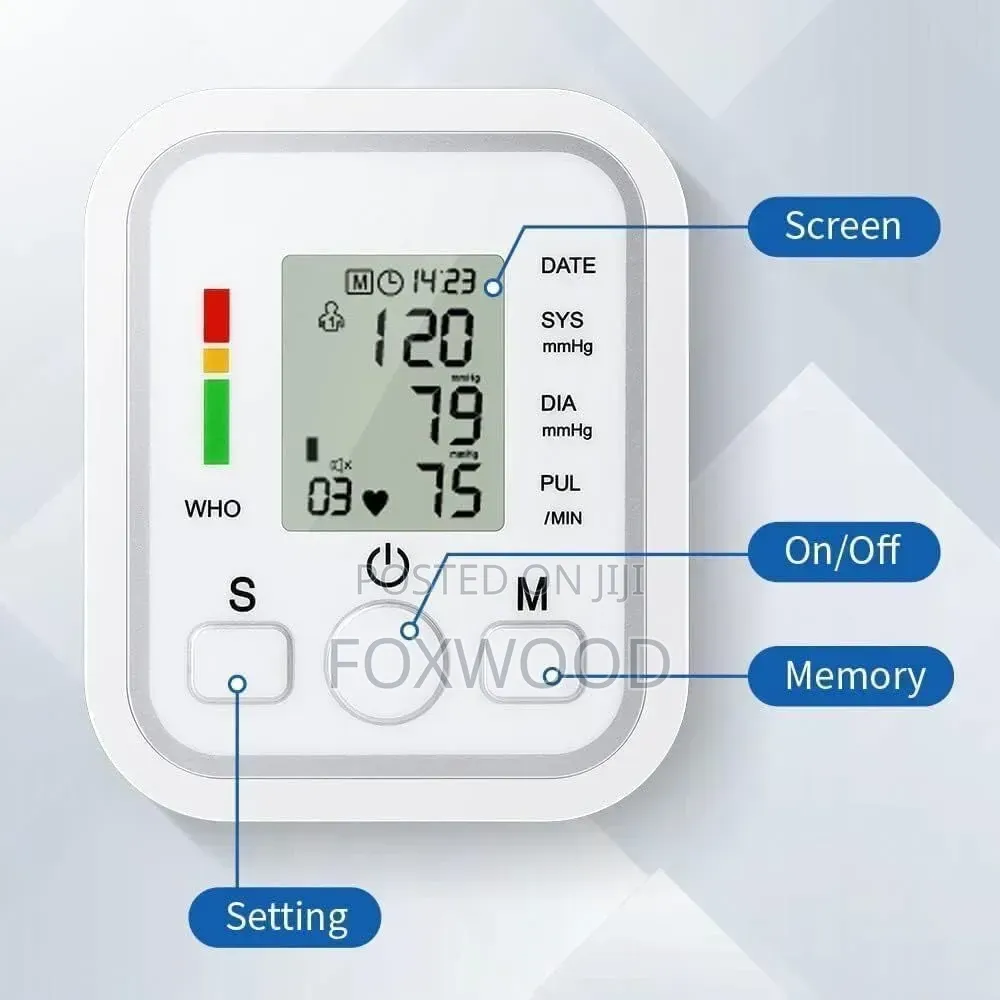 Automatic Digital Arm Blood Pressure Monitor