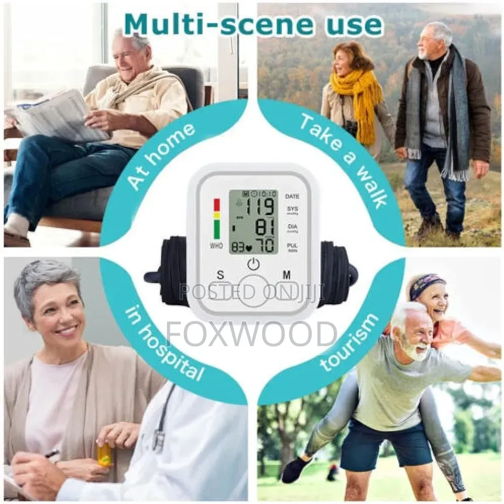 Automatic Digital Arm Blood Pressure Monitor