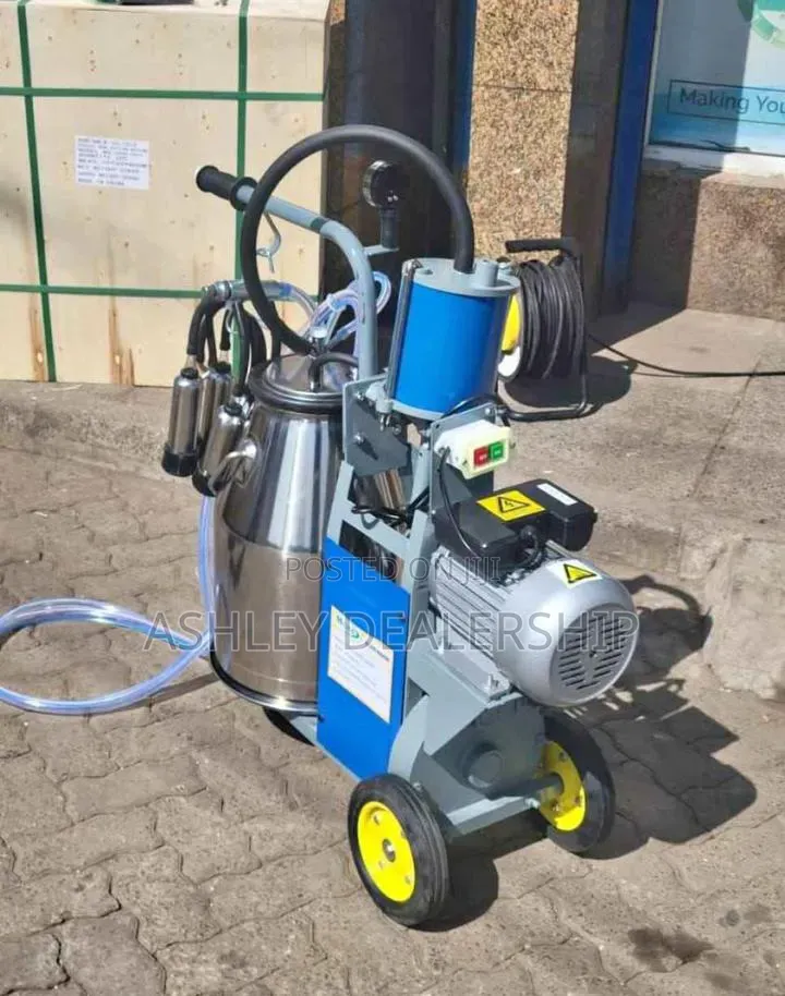 Single Bucket Mobile Milking Machine