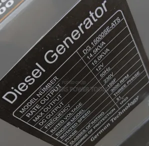 Cigma -Uk 15kva Generator Machine With Ats