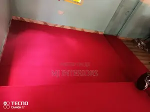 Quality Red Delta Wall to Wall Carpet in Blue Finish