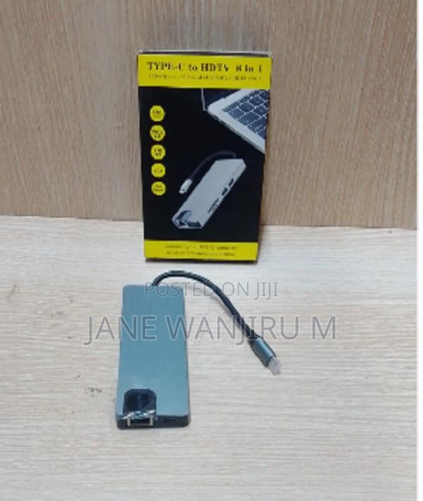 8-in-1 Type-C Multiport Adapter With Pd Charging Hdmi