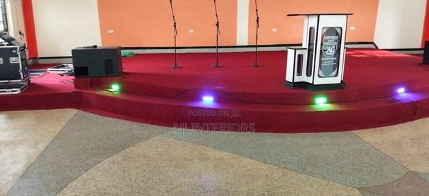 Premium Maroon Delta Carpet With Expert Installation