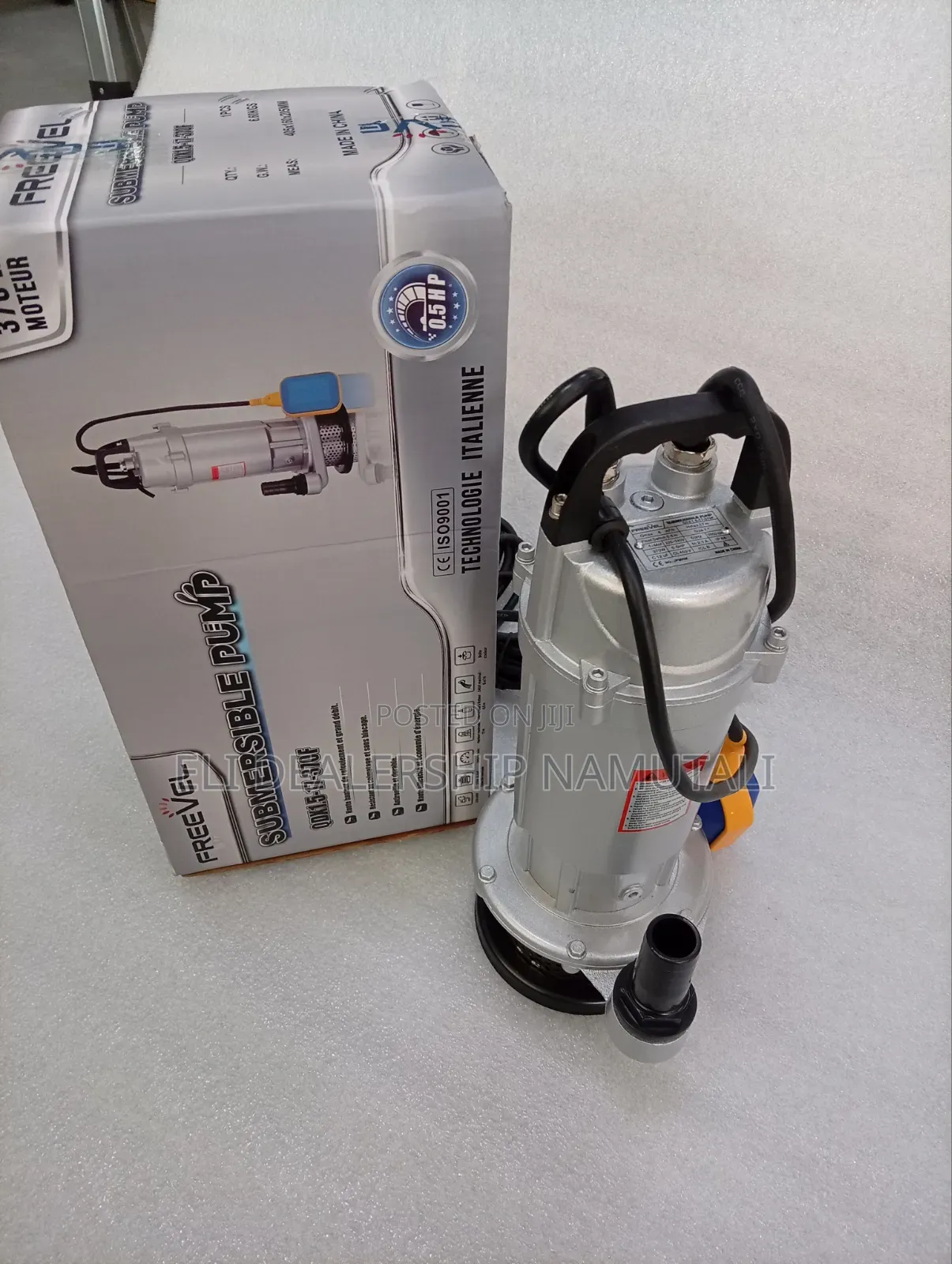 Freevel Qdx1.5-17-370f High Flow Electric Water Transfer Pump