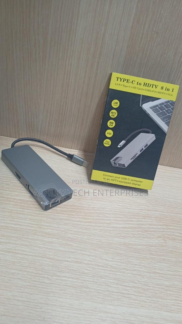 Ultra-Speed 8 in 1 Usb Hub – Usb Expansion Station