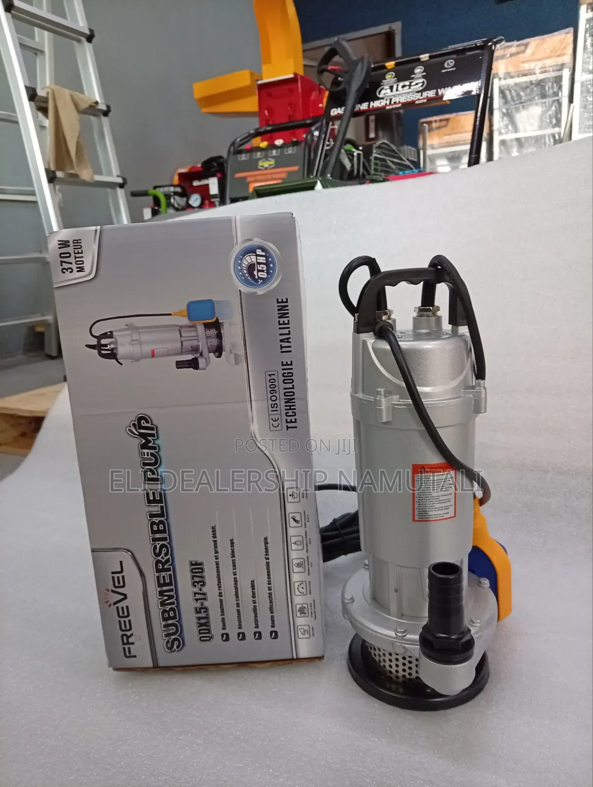 Freevel Qdx1.5-17-370f High Flow Electric Water Transfer Pump