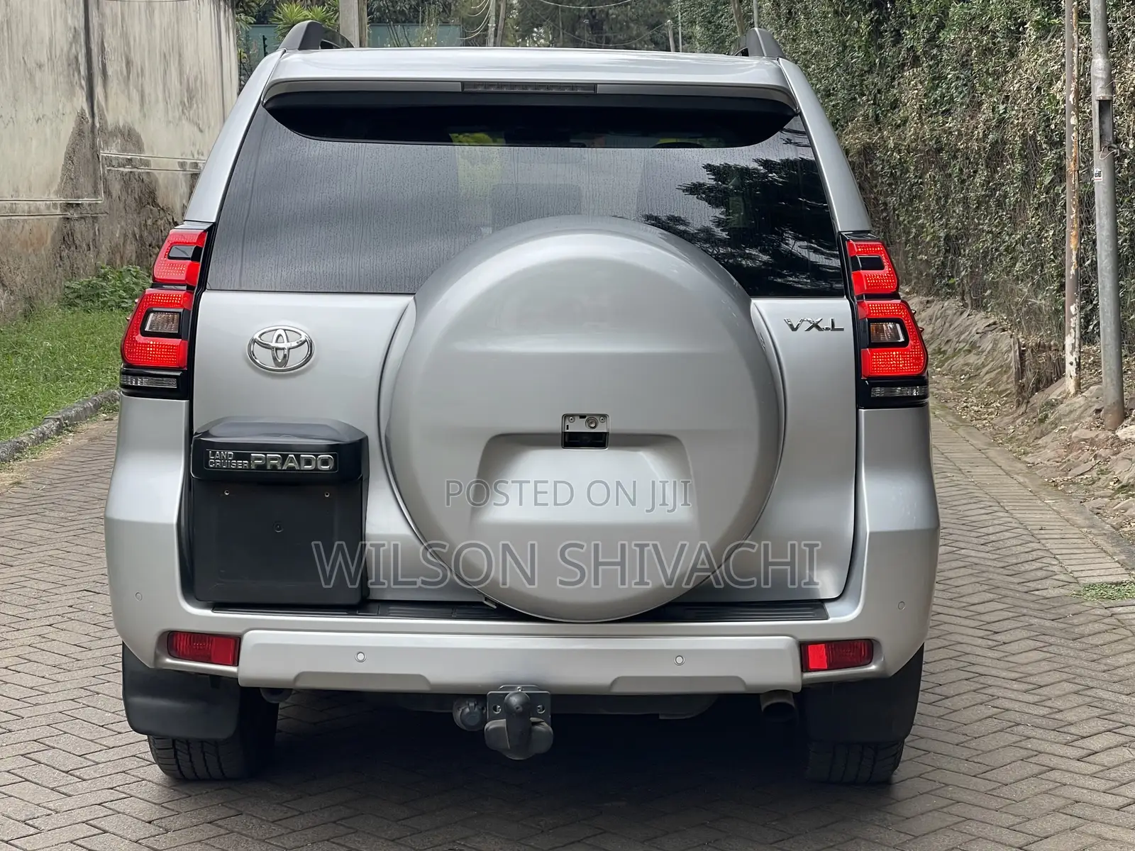 Toyota Land Cruiser Prado 2018 Silver