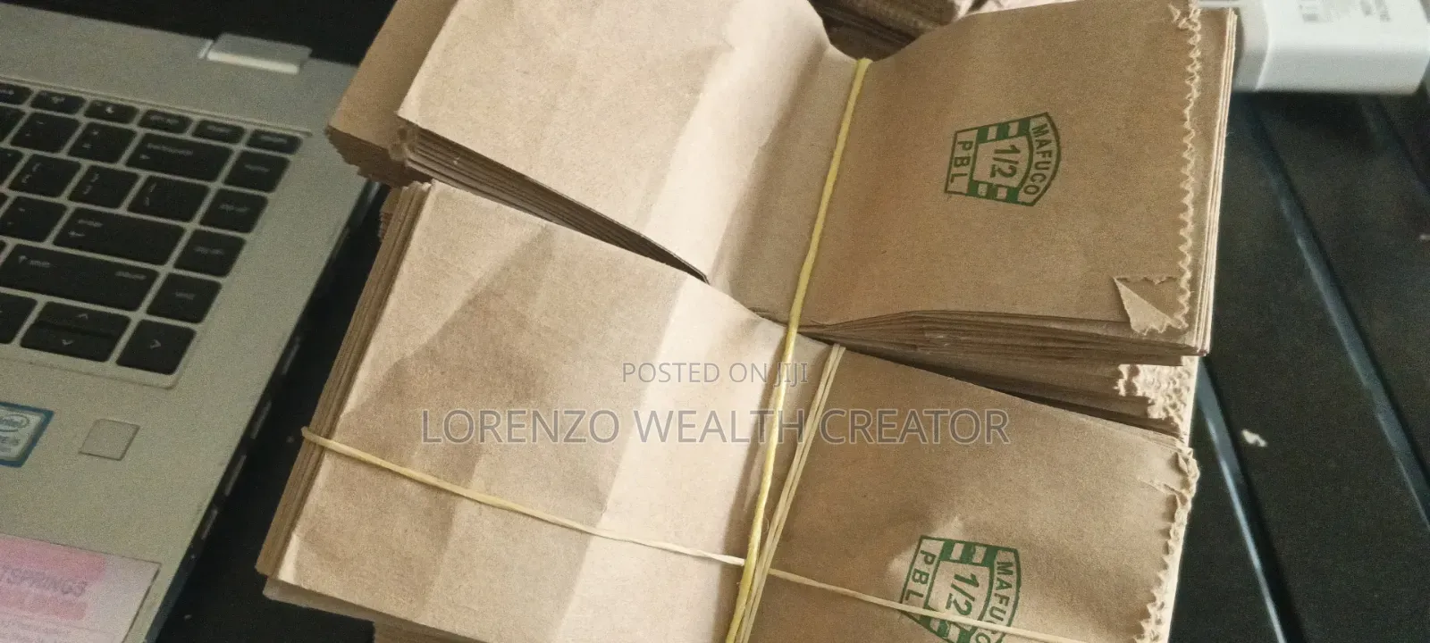 1/2kg Brown Kraft Paper Bags – Strong Eco-Friendly Packaging
