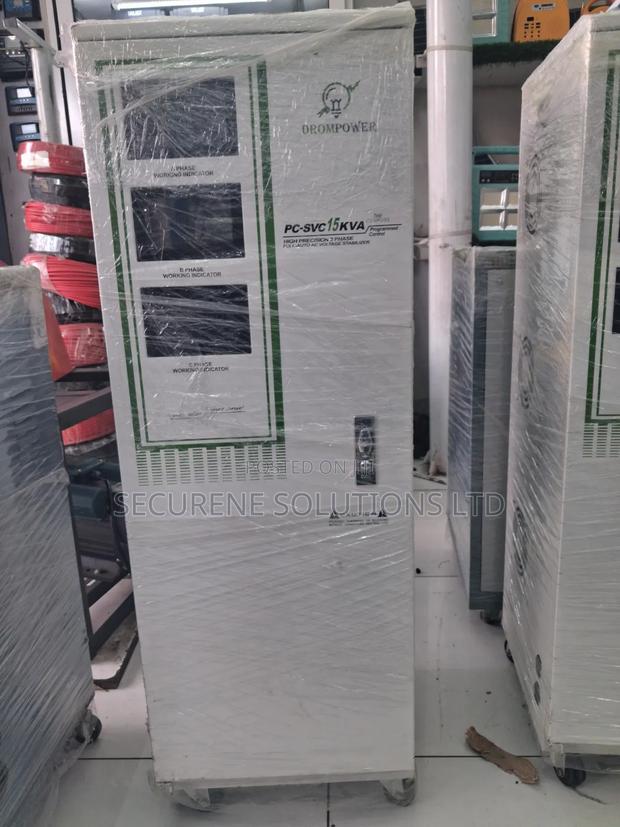 Automatic Voltage Stabilizer 3 Phase 15kva Servo Motor - thumbnail 2