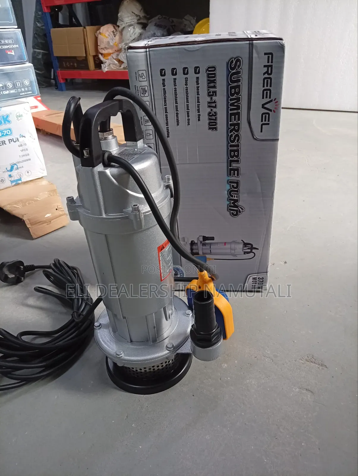 Freevel Water Pump 370w – Efficient Pump for Flood Drainage