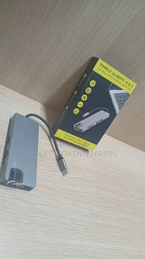 Turbo 8 in 1 Usb Hub – Universal Laptop Accessory