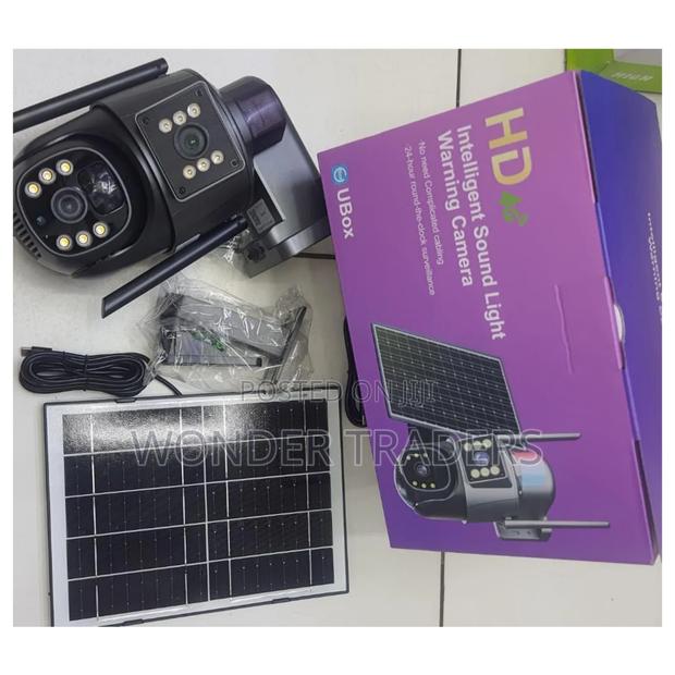 Ubox Dual Lens Solar Cameras