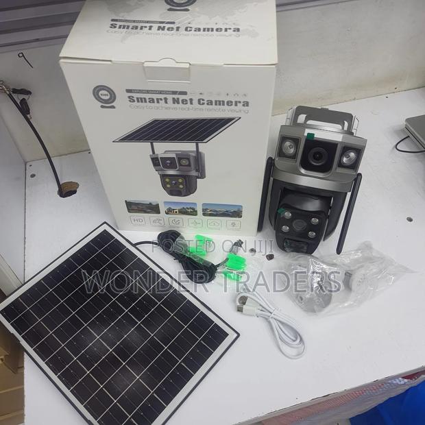 Dual Lens Solar Cameras