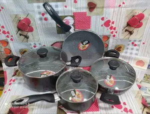 Non Stick Marble Coated 7-Piece Cookaware Set
