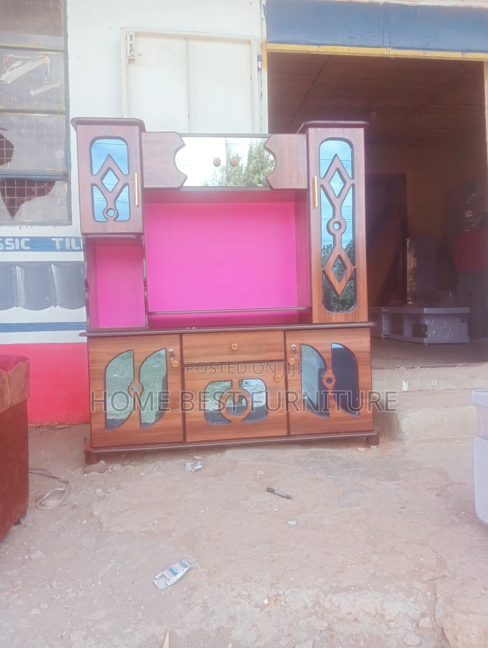Brown Wooden Cupboard
